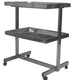 Mesa Auxiliar con 2 Bandejas de 60×40